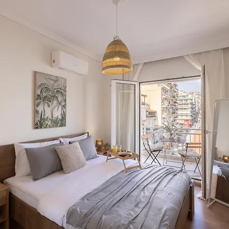 Skyline 3br, Center, 8 Guests Apartment Thessaloniki