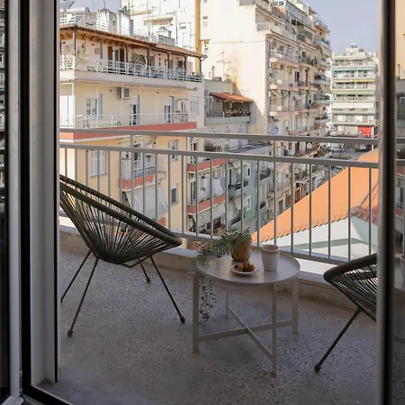 Skyline 3br, Center, 8 Guests Thessaloniki