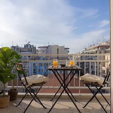 Apartment Skyline 3br, Center, 8 Guests Thessaloniki