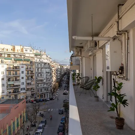 Skyline 3br, Center, 8 Guests Thessaloniki