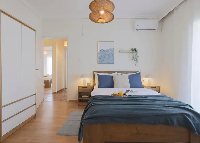 Skyline 3br, Center, 8 Guests شقة سالونيك