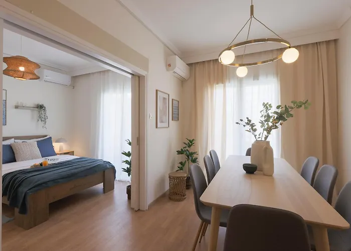 شقة Skyline 3br, Center, 8 Guests