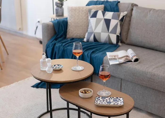 Skyline 3br, Center, 8 Guests شقة