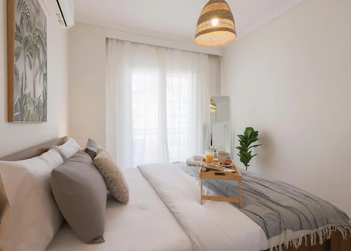 شقة Skyline 3br, Center, 8 Guests *